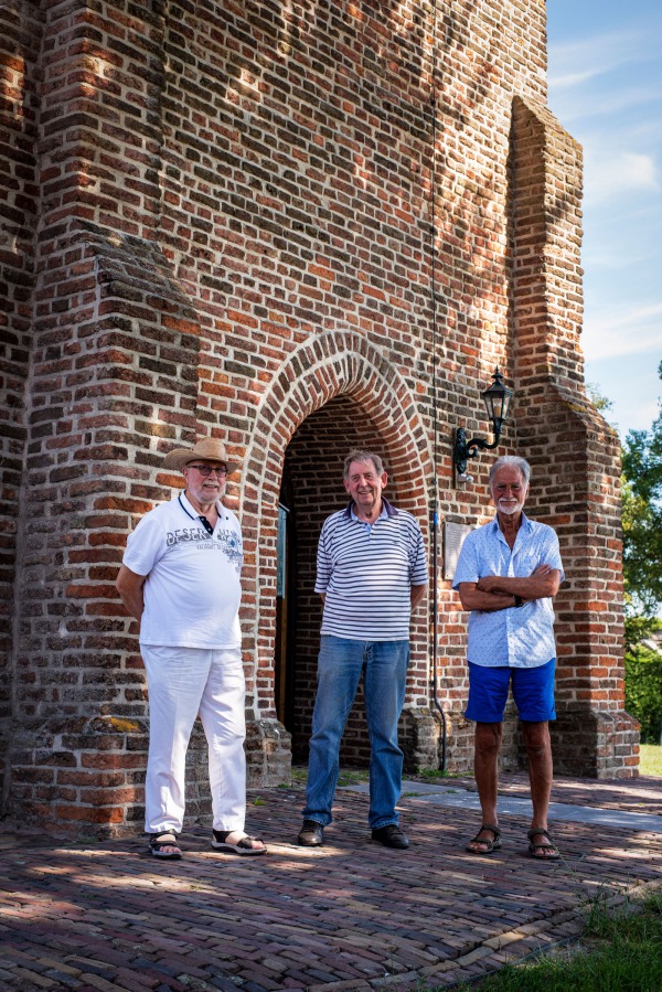 Henk Koelman, Ruud van Dobben en Nico Kooij, Stichting Vrienden van de Stompe Toren