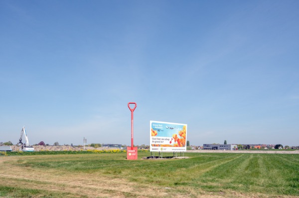 Schiphol Area Development Company (SADC) biedt op Green Park percelen te koop aan (foto Theo Baart).